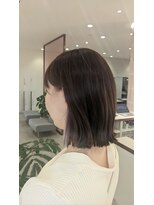 クララ 守谷店(CLALA)&nbsp;くびれボブ＋イヤリングカラー