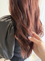 ログ(log)&nbsp;ニュアンスパーマ　髪質改善カラー　顔まわり　レイヤー　艶髪