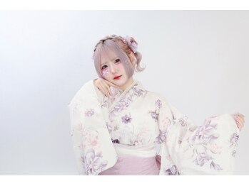クラン 梅田店(Clan)の写真/【梅田駅6分/東梅田駅7分!ヘアセット&メイク&着付け★ヘアセット￥1500~】振袖/七五三/留袖/訪問着etc.