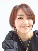 大人ショートボブ