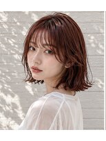 ヘアアンドメイク アース 入間店(HAIR&MAKE EARTH) モカベージュボブ