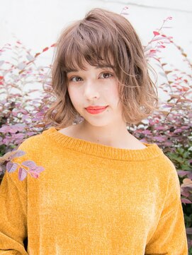 リリアン 表参道(relian) ピンクベージュカラーで柔らかカラー♪