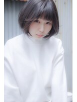 アマンドール(Aman D'or)&nbsp;シャープボブ×ブルーアッシュ