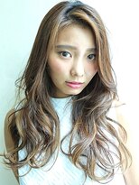 ヘアメイク フレンシア(hair make flencia)&nbsp;ハイライトミックスウェーブ