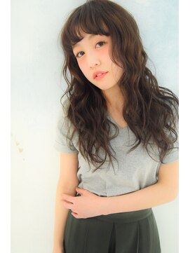 モードケイズ 西宮(MODE K's) 大人かわいい/小顔/斜めバング/アシンメトリー/伸ばしかけ