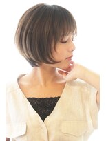 レウナ 外苑前(Reuna)&nbsp;黒髪でも可愛く決まるコンパクトショート　大人可愛い