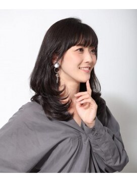 ヘアドゥ 津田沼店(hair do) 黒髪ワンカールレイヤー