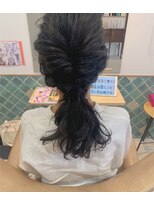 アドラーブル ヘアサロン(Adorable hair salon) 大人ポニーテール