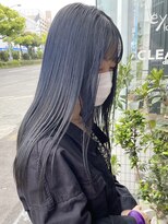 クリアーオブヘアー 一社店(clear OF HAIR)&nbsp;ネイビーカラー