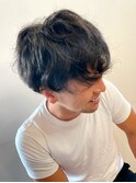 男のくせ毛風パーマ