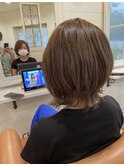 ブレンドしたカラーを使うpremiumレイヤーボブ