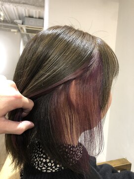 フェルーチェ(hair make Feluce) インナーカラー