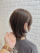 デイジー インデックスヘア 大島店(DAISY index hair)&nbsp;小顔ミディアムくびれヘア20代30代40代☆大人かわいいミニウルフ
