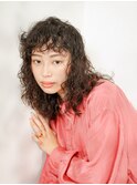 ミディアム　ソバージュ　スパイラル　パーマ　くるくる