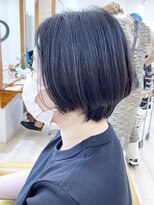 モリオ フロム ロンドン 成増店&nbsp;【morio成増/児玉】黒髪ラウンドショートボブ