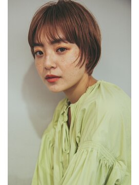 サングース(Sungoose) 外ハネボブセクションカラーグラデーションカラーペールベージュ