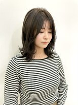 マジコ 下北沢本店(Magico) ダブルカラーミルクティーベージュカラーケアブリーチ韓国ボブ