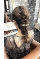 【Lilly新宿】#アレンジ#ヘアセット#編みおろし
