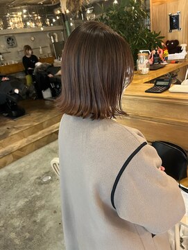 ウィークエンド(WEEKEND) 【白髪ぼかしダブルカラー+カット+トリートメント15400円】