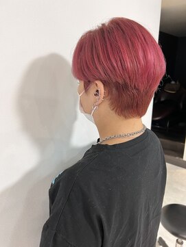 リコ ヘアアンドリラクゼーション 名駅店(LICO HAIR&RELAXATION) 【LICO】ピンクカラーbyコモト ハルキ