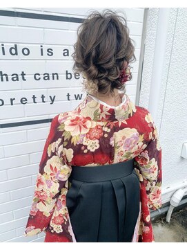 ニド(2do) 卒業式袴アレンジ