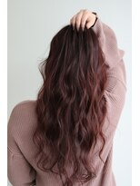 レム 仙台店(L.E.M)&nbsp;《L.E.M  》ブリーチなしワインレッド/及川翔