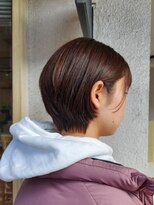 ヘアデザイン エソラ(hair design esora) 手で収まるショートスタイル