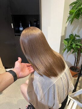 ロイス 神宮前(ROIS) 透明感ベージュカラー/ダブルカラー/ケアブリーチ[表参道駅]