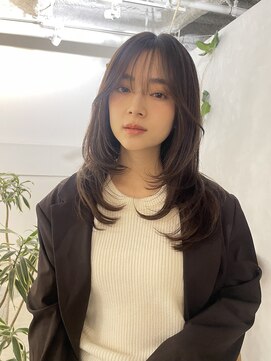 フォト イケブクロ(foto IKEBUKURO) ミディアム/ボブ/前髪カット/ ブリーチなし×グレージュ[池袋]