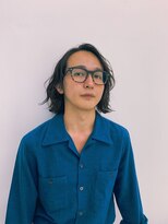 ベンジー 中目黒店(benji)&nbsp;メンズボブのパーマスタイル