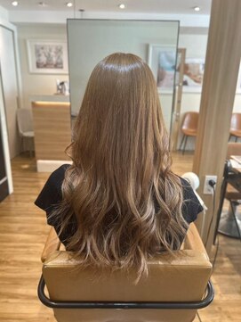 アロマヘアルーム 横浜店(AROMA hair room) 美髪レイヤーロング/ニュアンスカラー/横浜/横浜西口
