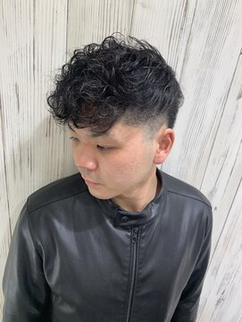 ヨシザワインク バンダイ(YOSHIZAWA Inc. BANDAI) 新潟市/新潟パーマ/スペインカール/メンズショート/爽やかヘア