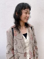 フェンヘアーアイス 中目黒(Fen.hair ici)&nbsp;デジタルパーマふんわり丸みカール美髪サイドバング大人美人