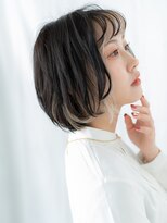 ドクターズサロン LAB 小山店&nbsp;外国人風インナーカラー波ウェーブボブe小山10代20代30代