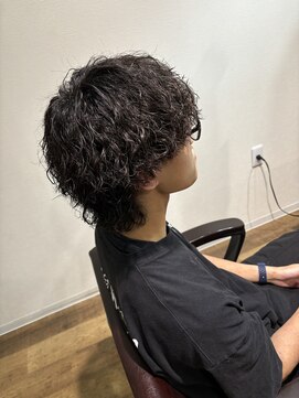 ルード(mens hair salon Rude) ツイスパ×ウルフ