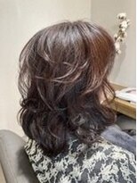 シー 浜松大平台店(She)&nbsp;白髪ぼかしハイライト　明るい白髪染め　30代、40代、50代