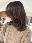 ハイライトバレイヤージュダブルカラーケアブリーチ30代40代