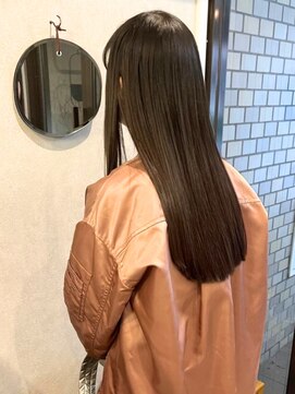 ニーム 国分寺(NEEM) 髪質改善縮毛矯正・ロング・ストレート・ブラック・黒髪