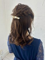 プライズ 表参道原宿店(prize)&nbsp;ハーフアップアレンジ