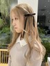 《Mei指名学生限定》透明感ケアブリーチカラー*.°