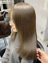 ディーエックス ウエスト(Dxxxx WEST)&nbsp;オリーブベージュ［韓国/顔周りカット/レイヤーカット］