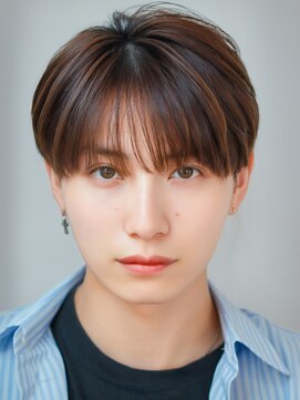 オーシャントーキョー サニー 原宿(OCEAN TOKYO Sunny) シースルーマッシュフェザーパーマニュアンスパーマ韓国マッシュ