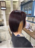 切りっぱなしボブ