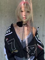 ペレ アネックス 大阪梅田茶屋町店(PELE ANNEX)&nbsp;ホワイトグレージュ/デジタルパーマ/フェザーパーマ/梅田