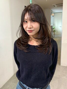 ニコフクオカヘアーメイク(NIKO Fukuoka Hair Make) 【NIKO】レイヤーカット.ミディアムレイヤー.前髪カット