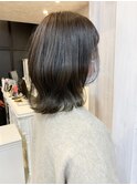 福山市美容院Caary透明感カラー☆オリーブグレージュ!20代30代
