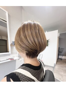 リルノーティス(Lil notice)の写真/軽いけど軽すぎない「けずりショート」で、理想のスタイルを実現！自宅でも再現しやすい仕上がりが魅力♪