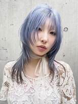 キャロルガーデンズ ボコカ 表参道(Carroll Gardens bococa)&nbsp;【azu】レイヤー　水色　ブルー