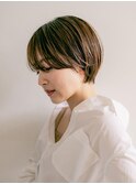 耳にかけてオトナの雰囲気ショート　3