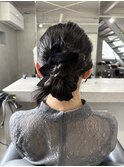 hair arrange